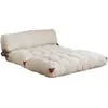Image de CONCEPT1 Teddy 2 places pliable crème 120 x 75 x h79 383EVN1113