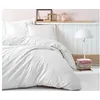 Image de CONCEPT1 Rayée 240x220cm + 2 taies 60x60 satin blanc 129CTN63618