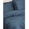 Image de CONCEPT1 Elegant 240x220cm + 2 taies 60x60 satin bleu 129CTF24606