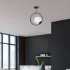Image de Homitis - Lustre GMN 000013 noir - H.39cm OS