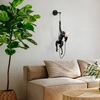 Image de Sheen - Applique murale Singe 2 noire - 24x24x68 cm OS
