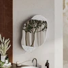 Image de Homitis - Miroir mural avec rangement Carrara carrara - 60x75x13 cm OS