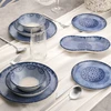 Image de Mioli - Service de table en porcelaine - 27 pièces bleu OS