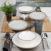 Image de Hermia Concept - Service de table en Porcelaine - 24 pièces multicolore OS