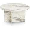 Image de Homitis - Table basse Harmoni marbre freesia - 80x45x80 cm OS