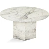 Image de Homitis - Table basse Nova marbre freesia - 80x40x80 cm OS