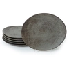 Image de Hermia Concept - 6 Assiettes à dessert marron - D.23 cm OS