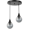 Image de Sheen - Lustre Afra noir - 25x15 cm OS