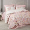 Image de Mijolnir - Parure housse de couette Muna rose 240x220 cm
