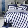 Image de Mijolnir - Parure housse de couette Nifty bleu foncé 140x200 cm