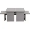 Image de CONCEPT1 Sanctuaire gris 110 x 45 x h30cm 241NRD1222