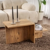 Image de Wooden Art - Table basse Harmony atlantic pine - 80x40x40 cm OS