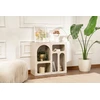 Image de Homitis - Console Lessa travertin - 80x74x37 cm OS