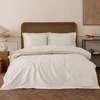 Image de Mijolnir - Parure housse de couette en satin de coton Elegant beige 240x220 cm