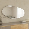 Image de Homitis - Miroir mural Bella transparent - 60x120 cm OS
