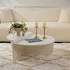 Image de Homitis - Duo de tables basses Orion bois blanches OS