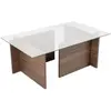 Image de CONCEPT1 Vetrino noyer 105 x 65 x h40cm 353NRD1101