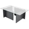 Image de CONCEPT1 Vetrino anthracite 105 x 65 x h40cm 353NRD1105