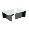 Image de CONCEPT1 Flavio Bois noir 105 x 65 x h30cm 353NRD1111