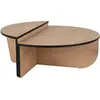 Image de CONCEPT1 Orion chene miel noir 90 x 60 x h30cm 353NRD1119