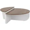 Image de CONCEPT1 Orion noyer blanc 90 x 60 x h30cm 353NRD1120