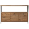 Image de Homitis - Console Solace pin/noir - 120x77x29.5 cm OS