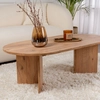 Image de Wooden Art - Table basse Sable atlantic pine - 119x40x60 cm OS