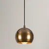 Image de Opviq Suspension Berceste 9201, Ø 15 cm, dorée, fer, E27