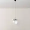 Image de Opviq Suspension Anemon, noir, verre, Ø 30 cm, E27