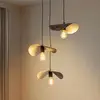 Image de Opviq Suspension Eger, à 3 lampes, noir, métal, Ø 50 cm