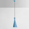 Image de Opviq Suspension Tom, bleu clair, métal, Ø 19 cm, E27