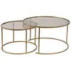 Image de CONCEPT1 Ensemble de Aurum 80 60 or bronze 80 x 80 x h43cm 857NRD1102