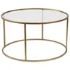 Image de CONCEPT1 Aurum 80 or transparent 80 x 80 x h43cm 857NRD1105