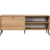 Image de CONCEPT1 Calvin chene 140 x 41 x h55 cm 277WLN1138