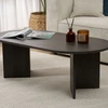 Image de Homitis - Table basse Sable noire - 119x40x60 cm OS