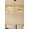 Image de Opviq - Lustre BK170 écrue/dorée - 52 x 52 x 23 cm OS