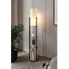 Image de Opviq - Lampadaire Radiante chêne - 120 x 22 x 8 cm OS