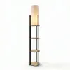 Image de Lampadaire D BY M.RED Oak - MDF - Papier kraft - Design naturel