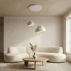 Image de Opviq - Lustre Lora 30 40 T Luna blanche - 50 x 40 x 40 cm OS