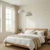 Image de Opviq - Lustre Loval 40 40 T Luna blanche - 50 x 50 x 35 cm OS