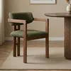 Image de Homitis - Chaise Toscane vert noyer - l. 54 cm x H. 76 cm x P. 54 cm OS