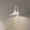 Image de ROYALTECH Applique murale Enjolino, blanc, hauteur 48 cm, métal, E27
