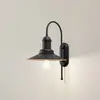 Image de ROYALTECH Applique murale Lorato, noire, hauteur 48 cm, métal, E27