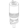 Image de TOPRAN Pompe de lave-glace Compatible avec MERCEDES-BENZ Classe E Berline W210 1408690021 1408690121 A1408690221