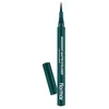 Image de Flormar Midnight Matte Eyeliner   Eyeliner liquide waterproof au fini mat intense   Pointe feutre fine pour une application précise   Longue tenue   Maquillage yeux sans bavures (04 Vert)