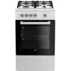 Image de Cuisinière gaz BEKO FSG52000DWC