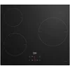 Image de Beko HIC63400 plaque Noir Intégré 60 cm Plaque avec zone à induction 3 zone(s)