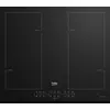 Image de Beko HII64206F2MT - Table de cuisson à induction - 4 plaques de cuisson - Niche - largeur : 56 cm - profondeur : 59 cm - avec avant biseauté - noir en occasion ou reconditionné