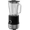 Image de BEKO, Blender, Puissance : 800 W, Bol verre 1,5 L résistant à la chaleur, 6 vitesses, 4 lames, Démontage facile, Rangement cordon, Pieds antidérapants, Noir et Inox