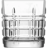 Image de LAV - 6 Gobelets whisky brit transparent et cristal - 8,39x8,39x9,1cm OS